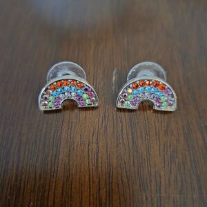 Colorful Rainbow Kids Earrings
